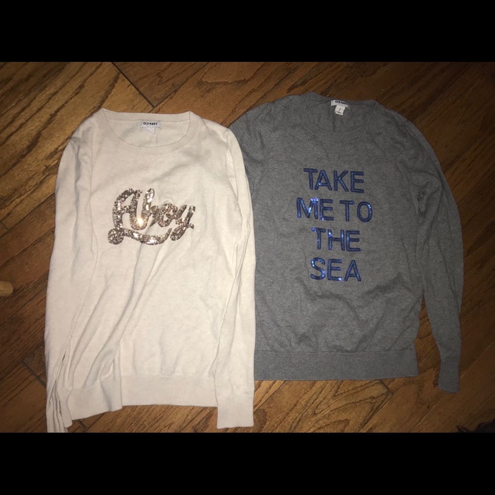 Old navy sweaters